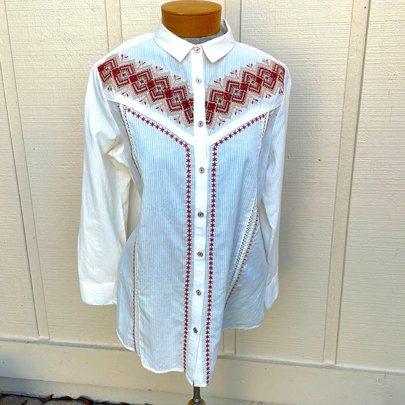 Tanntroms Tops - Western Shirt Size L